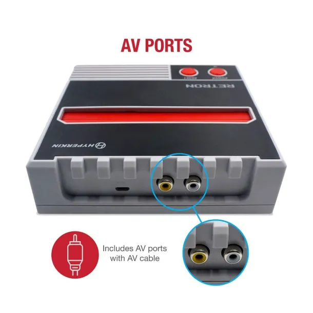 RetroN 1 AV Gaming Console - Gray