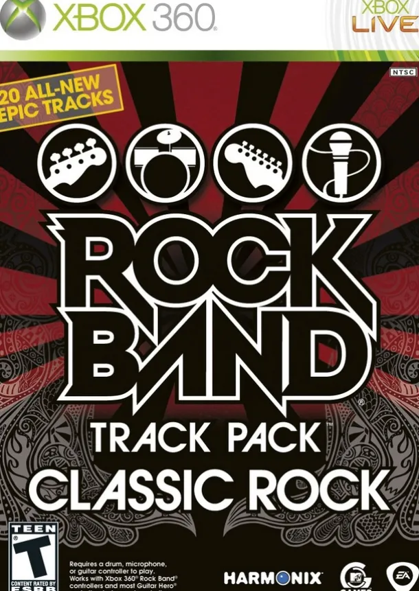 Rock Band Track Pack Classic Rock