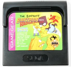 Simpsons Bart Meets Radioactive Man