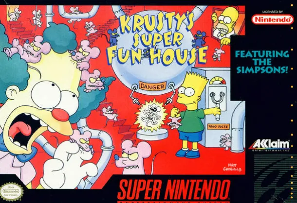 Simpsons Krusty's Super Funhouse