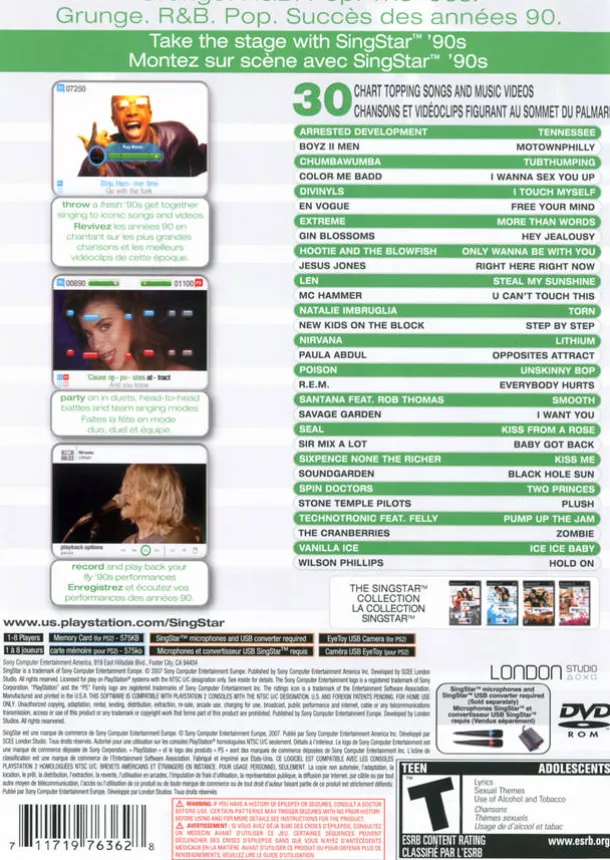 Singstar 90's