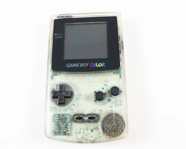 Skeleton Clear Game Boy Color System