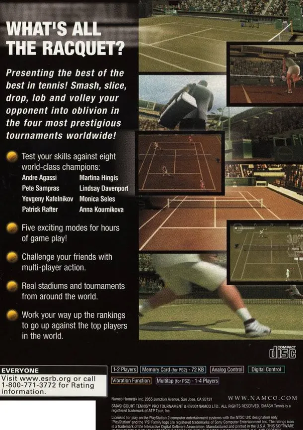 Smash Court Tennis Pro Tournament