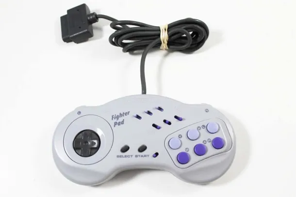 SNES Super Nintendo Fighter Pad