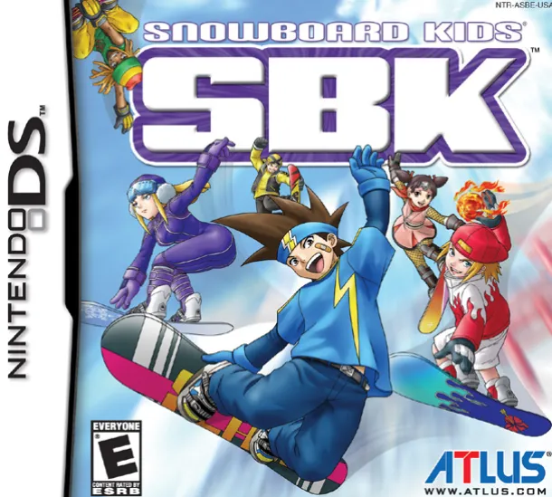 Snowboard Kids DS Game