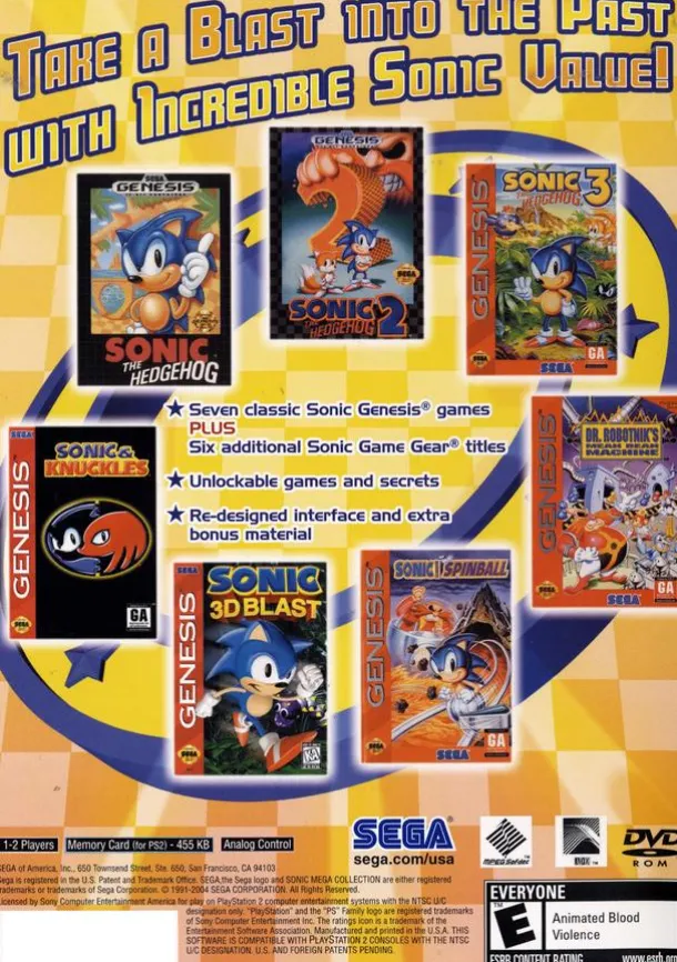 Sonic Mega Collection Plus