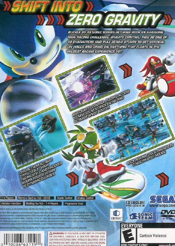 Sonic Riders Zero Gravity