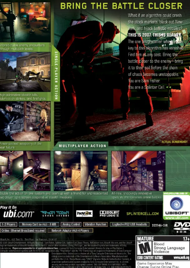Splinter Cell Chaos Theory