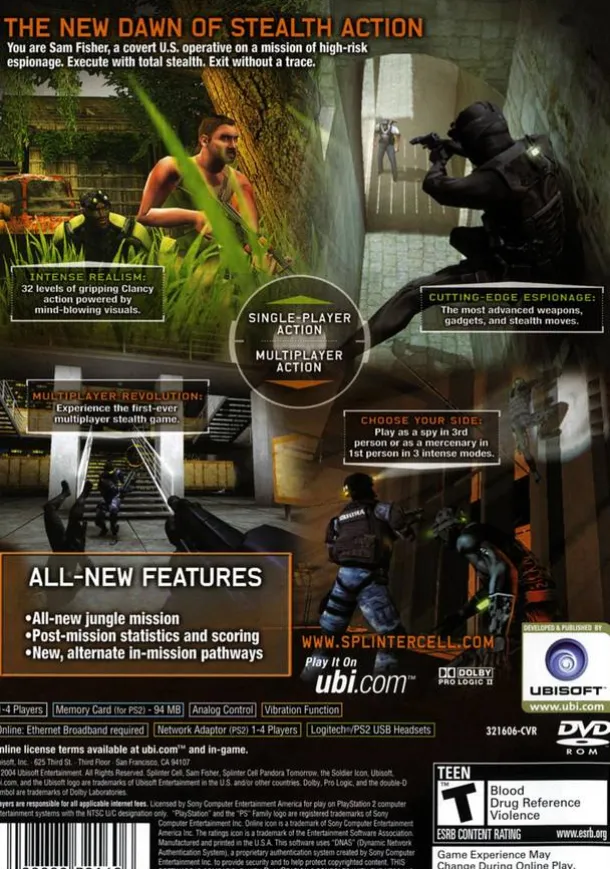 Splinter Cell Pandora Tomorrow
