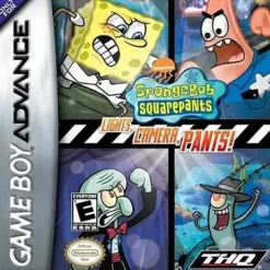 Sponge Bob Square Pants Lights Camera Pants