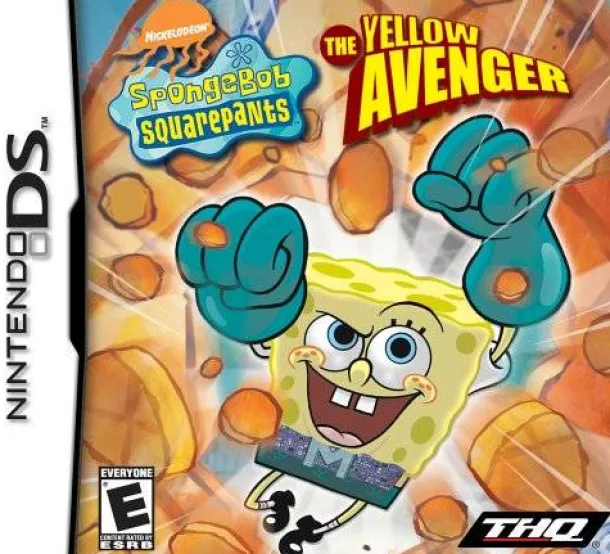 Sponge Bob Square Pants Yellow Avenger DS Game