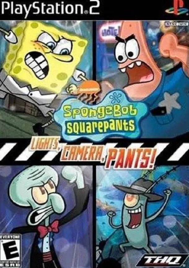 SpongeBob SquarePants Lights Camera Pants