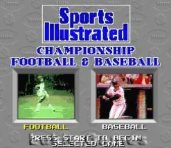 Sports Illustrated Championship Football/Baseball