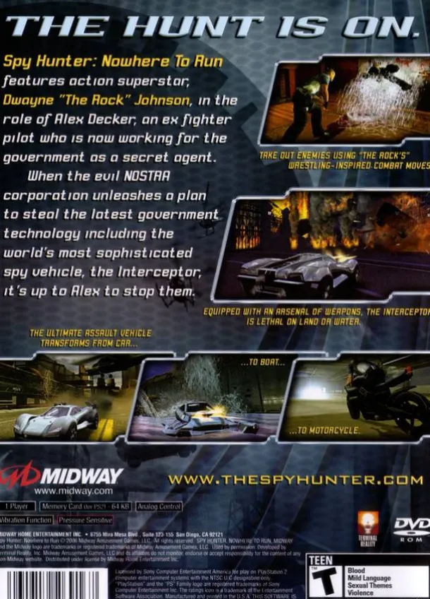 Spy Hunter Nowhere to Run