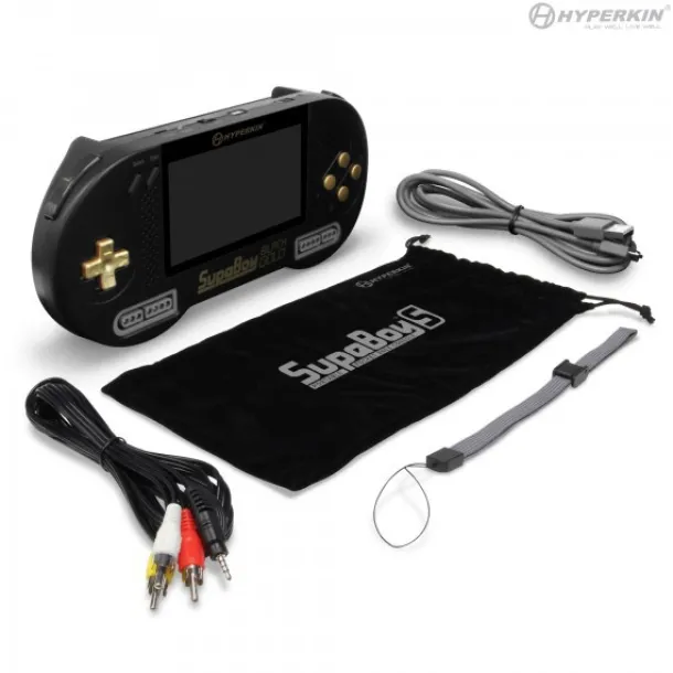 SupaBoy BlackGold Portable Pocket Console