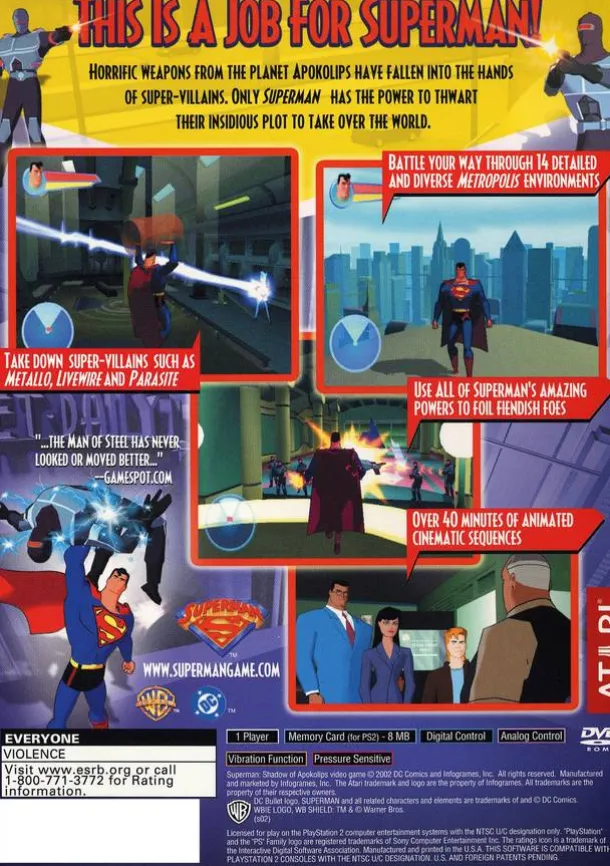 Superman Shadow of Apokolips