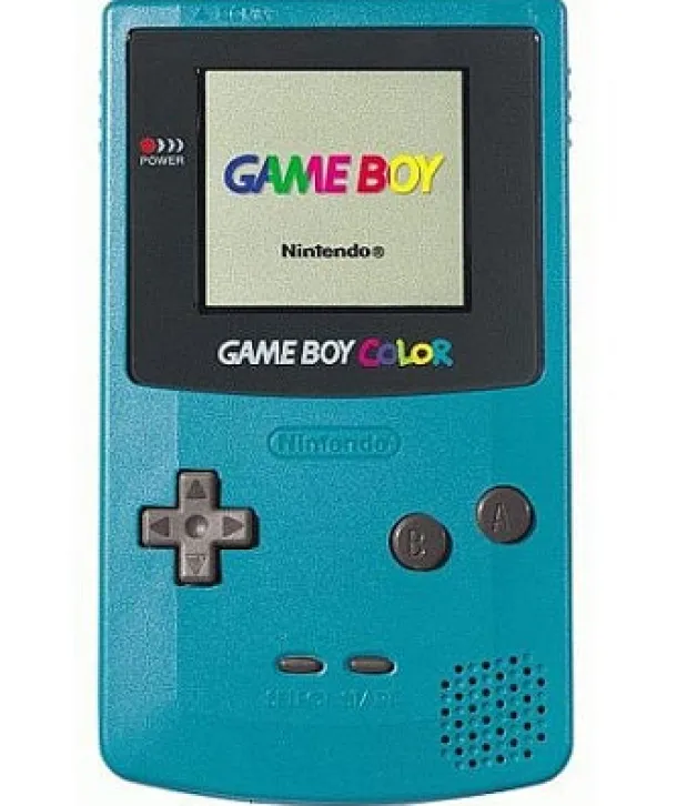Teal Game Boy Color System