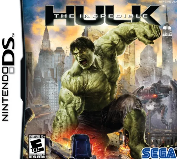 The Incredible Hulk DS Game