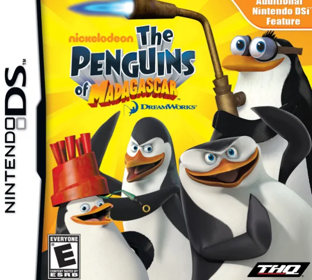 The Penguins of Madagascar DS Game