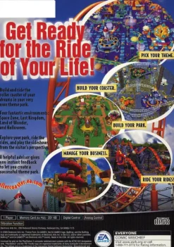 Theme Park Roller Coaster