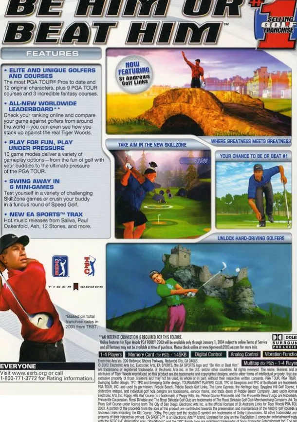 Tiger Woods 2003