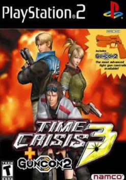 Time Crisis 3 with Guncon2 Gun