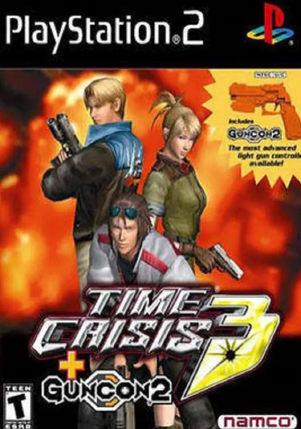 Time Crisis 3 with Guncon2 Gun