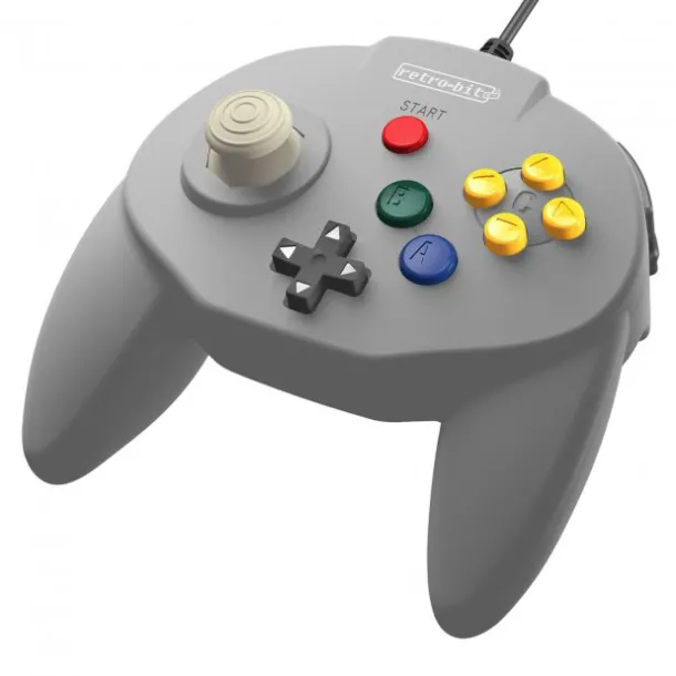 Tribute64 - N64 Controller - Gray