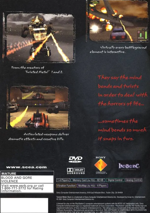 Twisted Metal Black
