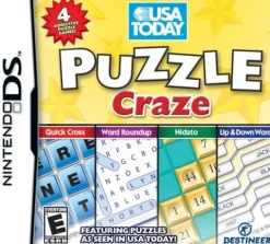 USA Today Puzzle Craze DS Game
