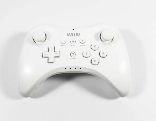 Used Nintendo Wii U Pro Controller- White