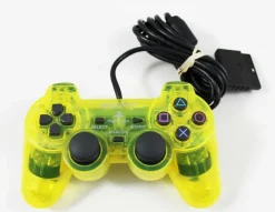 Used Playstation 2 PS2 Dualshock 2 Lemon Yellow Controller