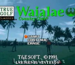 Waialae Country Club Golf