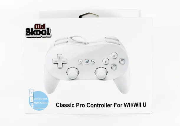 Wii / Wii U Wired Pro Controller - White