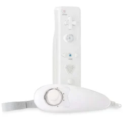 Wii Controller Bundle - Nunchuk and Remote White