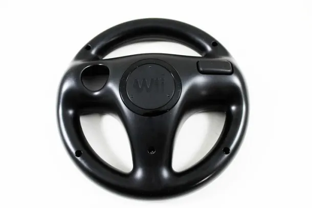 Wii Original Racing Wheel Attachment (Black)