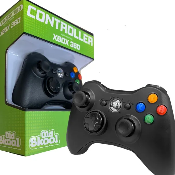 Wireless Black Controller for XBox 360