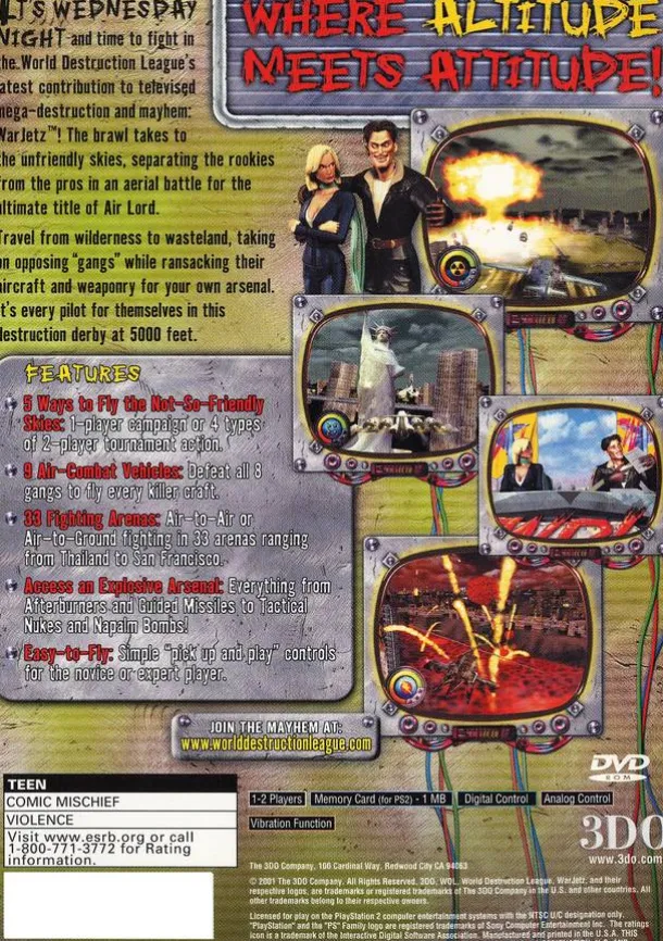 World Destruction League: War Jetz
