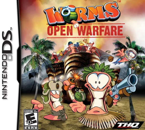 Worms Open Warfare DS Game