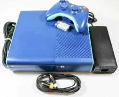 Xbox 360 E 500GB Special Edition Blue System with Blue Controller