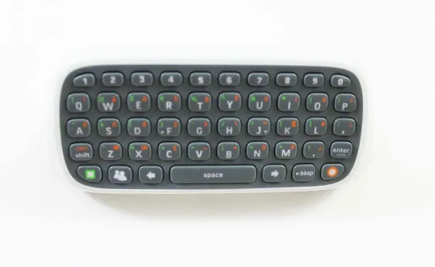 XBOX 360 Keyboard Chat Pad (White)